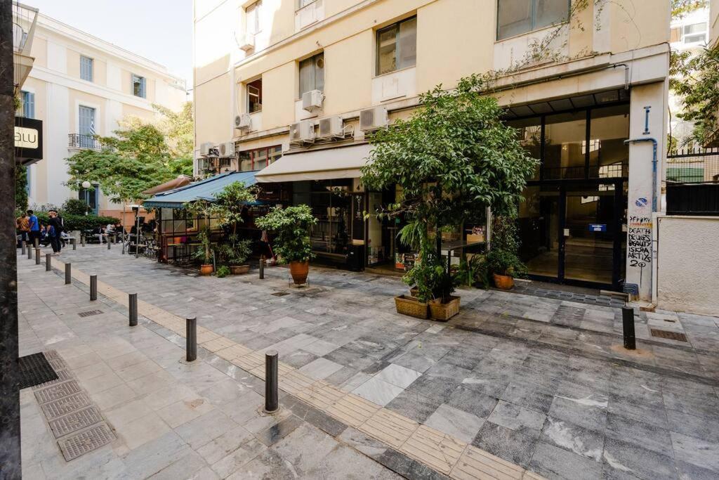 Modern Two Level Apartment In The Heart Of Athen Eksteriør billede